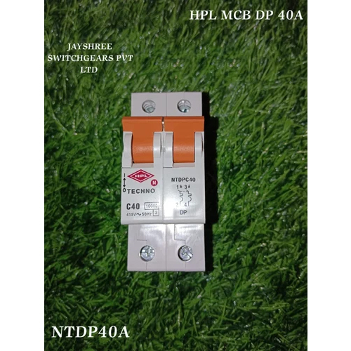 HPL DP 40A 10KA MCB