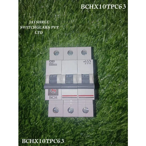 Bch Bchx10tpc63a Tp 63a Mcb - Product Type: Mini