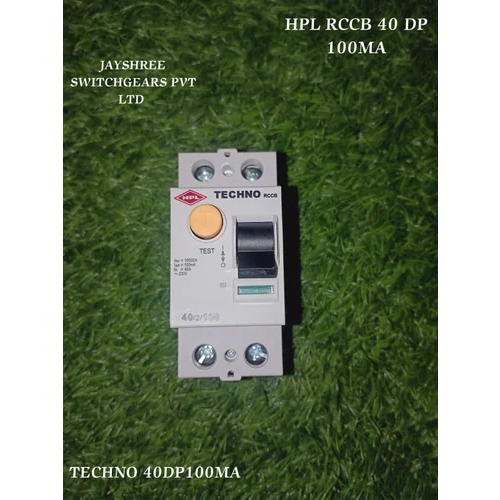 HPL 40DP100MA 40A DP 100 MA TECHNO RCCB