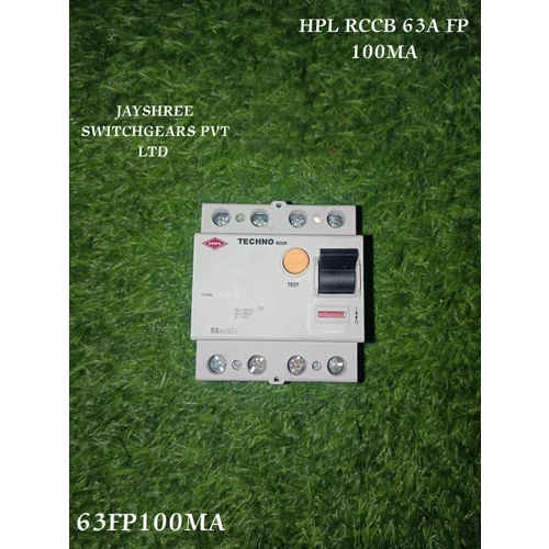 Hpl 63fp100ma 63a Fp 100 Ma Rccb - Rated Frequency: 50 Hertz (Hz)