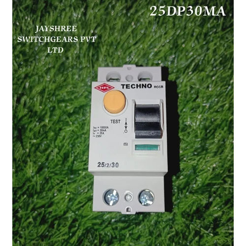 Hpl 25dp30ma 25a Dp Techno 30ma Rccb - Phase: Three Phase