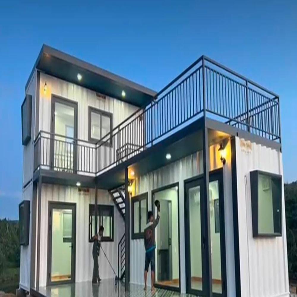 Prefab Container Homes - Color: White