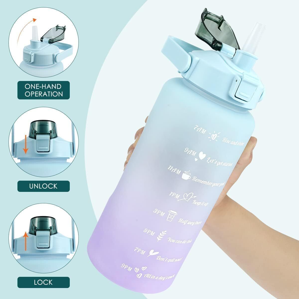 MOTIVATIONAL WATER BOTTLE 3 PCS SET