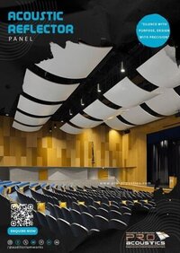 Acoustical Reflector Panel - Application: Auditoriums Conference Halls