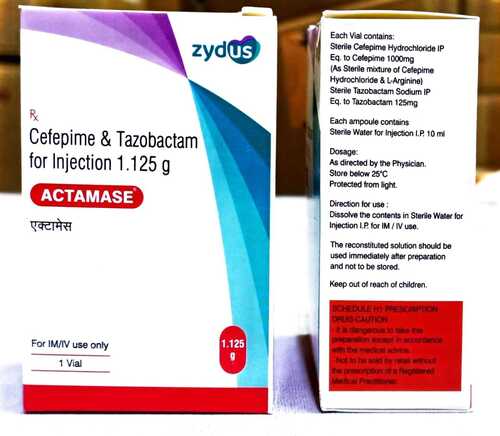 Cefepime & Tazobactam For Injection 1.125G - Dosage Form: As Directed By The Physician