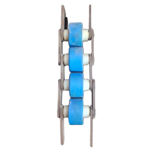 Free Flow Accumulator Conveyor Chain - Color: Silver