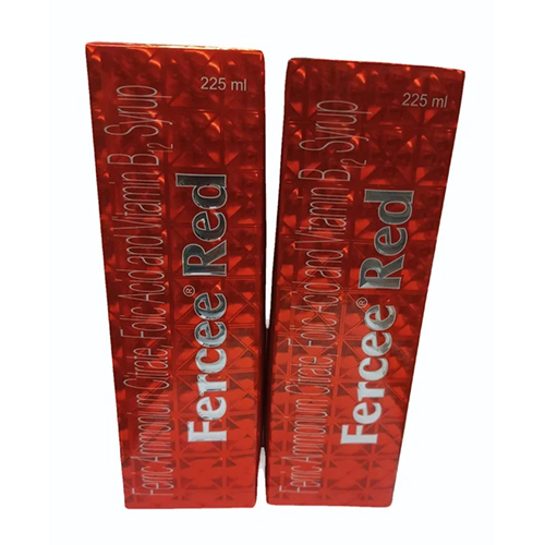 225 ML Ferric Ammonium Citrate Folic Acid Vitamin B12 Syrup