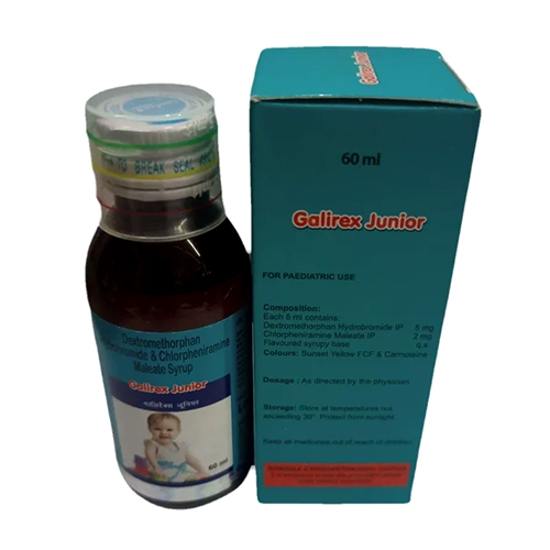 60 ML Hydrobromide And Chlorpheniramine Maleate Syrup