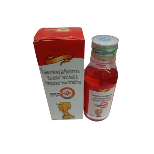 60 ML Hydrobromide Bromhexine Hydrochloride And Phenylephrine Hydrochloride Syrup