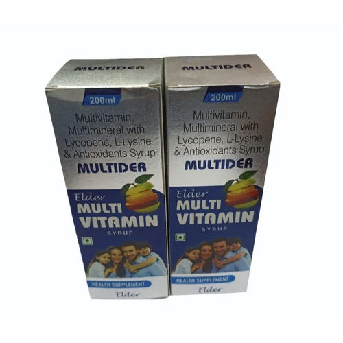 200 Ml Multivitamin Multimineral With Lycopene L-Lysine And Antioxidants Syrup - Drug Type: General Medicines