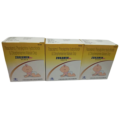15 ML Paracetamol Phenylephrine Hydrochloride And Chlorpheniramine Maleate Drop