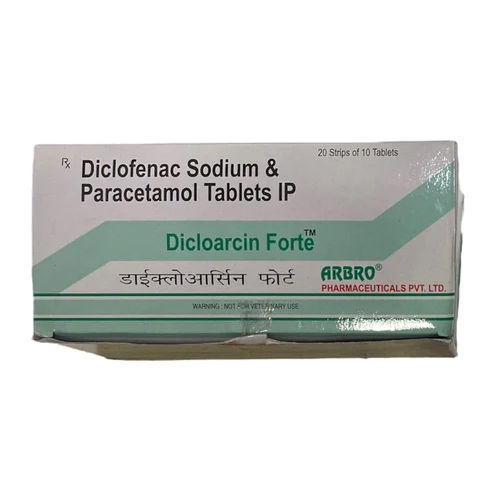 Diclofenac Sodium And Paracetamol Tablets Ip - Drug Type: General Medicines