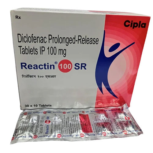 100 Mg Diclofenac Prolonged-Release Tablets Ip - Drug Type: General Medicines