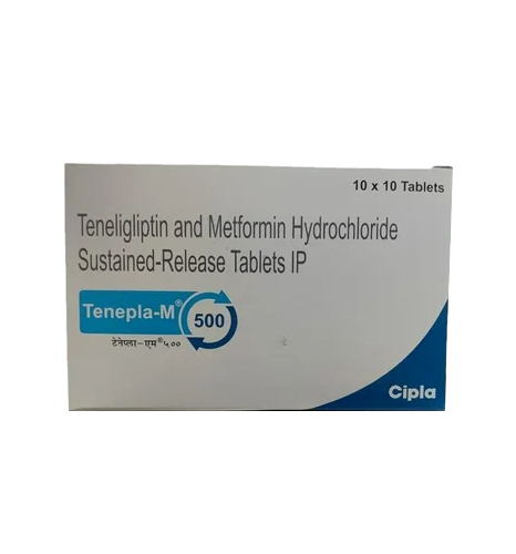 Teneligliptin And Metformin Hydrochloride Sustained-Releasr Tablets IP