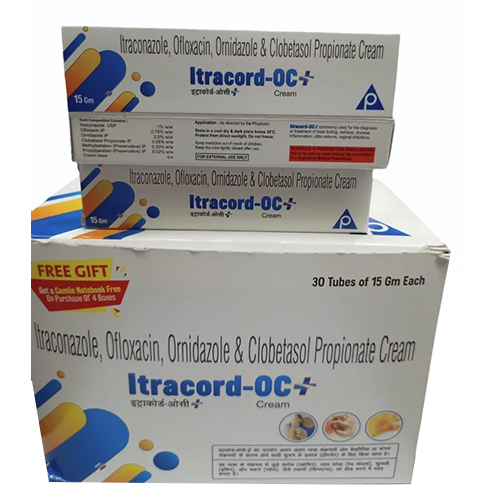 Itraconazole Ofloxacin Ornidazole And Clobetasol Propionate Cream