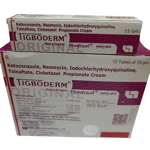 15 GM Ketoconazole Neomycin Lodochlorhydroxyquinoline Tolnaftate Clobetasol Propionate Cream