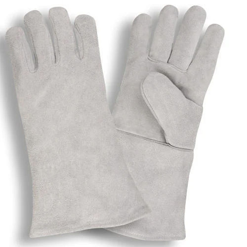 Welding Hand Gloves - Color: Grey