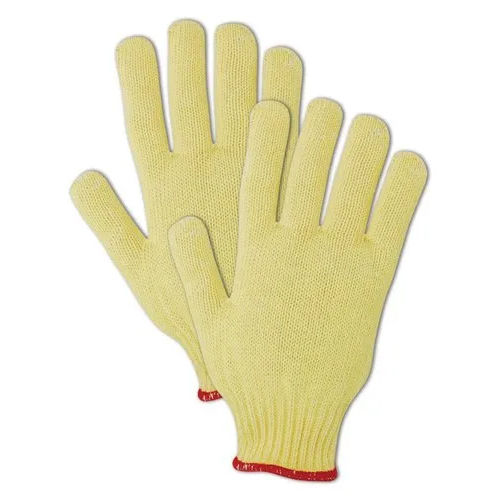 Glass Handling Gloves - Color: Yellow