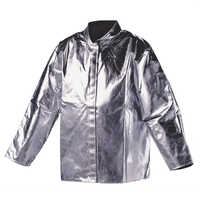 Fire Safety Coat - Color: Silver