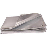 Aluminum Fire Blanket - Color: Silver