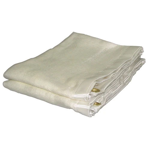 Fiberglass Fire Blanket - Color: White