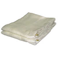 Fiberglass Fire Blanket - Glass Fiber Fabric, 1000-1500 Mm (w) | Lightweight, White Color, Warranty Included
