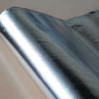 Aluminized Glass Fabric - Color: Silver