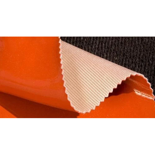 Fire Orange Resistant Fabric - Fabric Material: Silicone Rubber