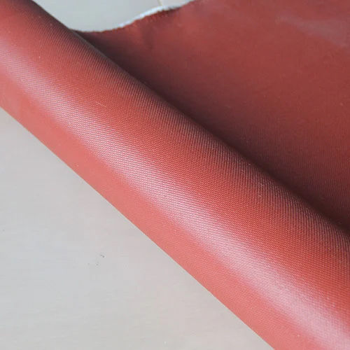 Silicon Glass Fabric - Color: Red