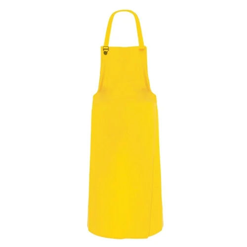 Plain Yellow Pvc Apron - Gender: Unisex