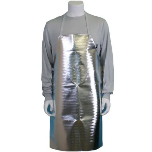 Aluminised Apron - Color: Silver