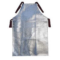 Aluminized Insulation Apron - Color: Silver