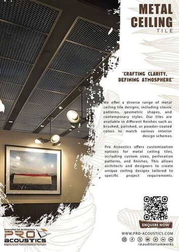 Auditorium Metal Ceiling