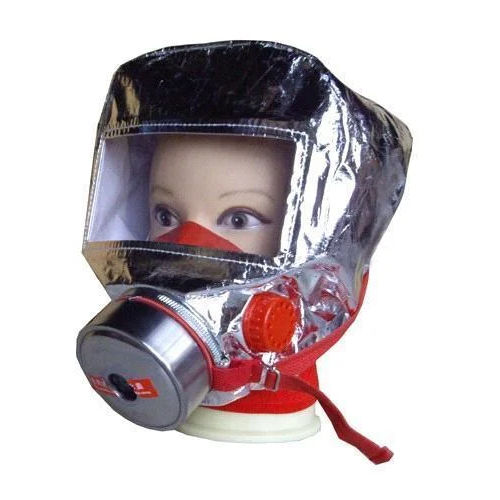 Emergency Escape Mask - Color: Silver