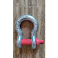 Heavy Duty Alloy Steel Bow Shackle - Strong Alloy Steel, Standard Size, Silver Color | Easy To Use, Manual Power, Industrial Warranty