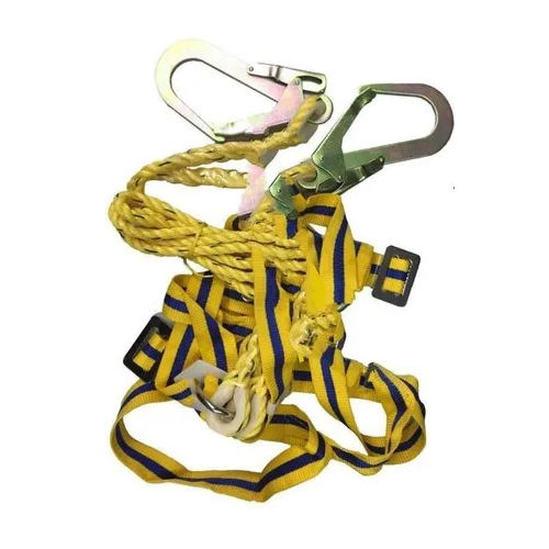 Full Body Safety Harness - Color: Yellow