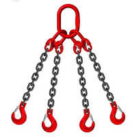 Heavy Duty Alloy Steel 4 Leg Chain Multi Leg Slings
