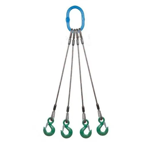 Heavy Duty Wire Rope Multi Leg Sling 4 Leg