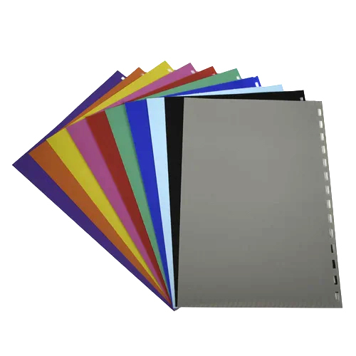 Classik Leher Design Binding Sheet - Color: Multicolor