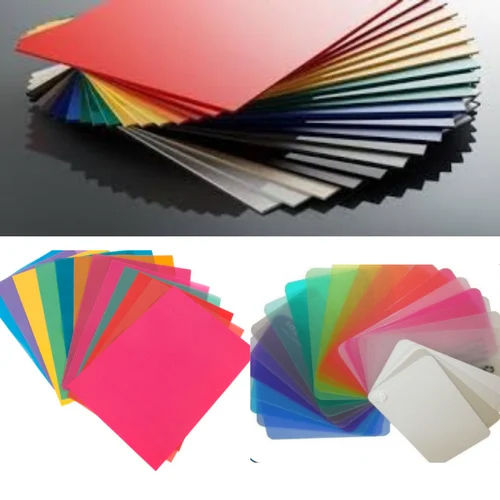 Polypropylene Plastic Sheet - Color: Multicolor