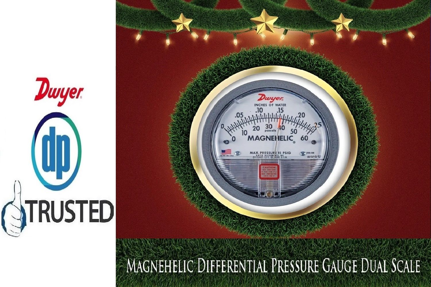 DWYER 2008D Magnehelic Differential Pressure Gauge From Motihari East Champaran Bihar Motihari Bihar India