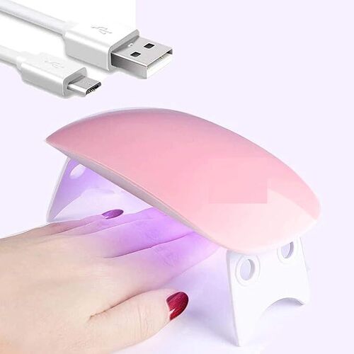 MITSICO Sun Mini UV LED Travel Size Nail Lamp with Auto Sensor Dryer- for All Gel Nails