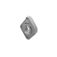 6mm Weld Nut - Color: Silver