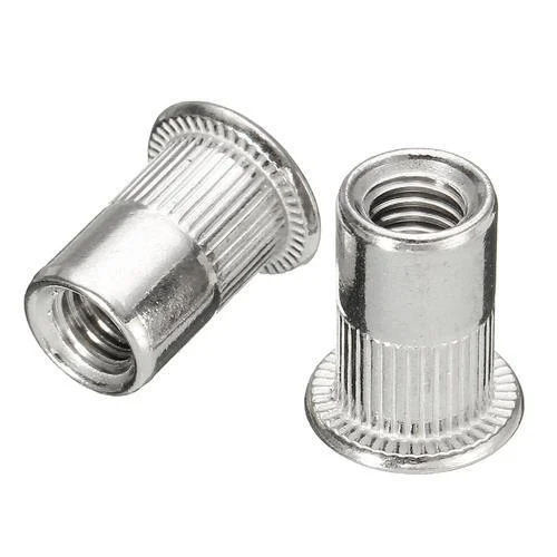 Nylon Insert Nut - Color: Silver