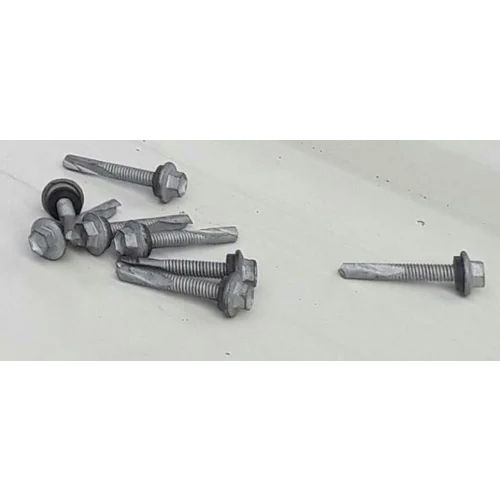 Ss Self Drilling Screw - Color: Silver