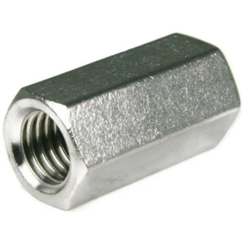 Ss Long Hex Nut - Color: Silver