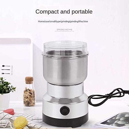 Mitsico Stainless Steel Electric Nima Grinder, Multifunction Smash Machine Small Food Grinder