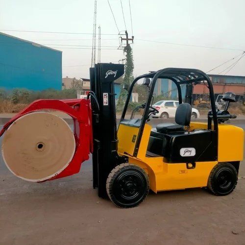 Used Godrej Forklift With Prc - Color: Yellow