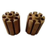 Industrial Ceramic Bobbin Insulator - Application: For Electric Fitting