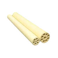 Cartridge Heater Ceramic Tubes - High-quality Ceramic, 6 Mm To 28 Mm Diameter, 225 Mm Length | Off-white Color, Plain Finish, Electric Usage, Warranty Included